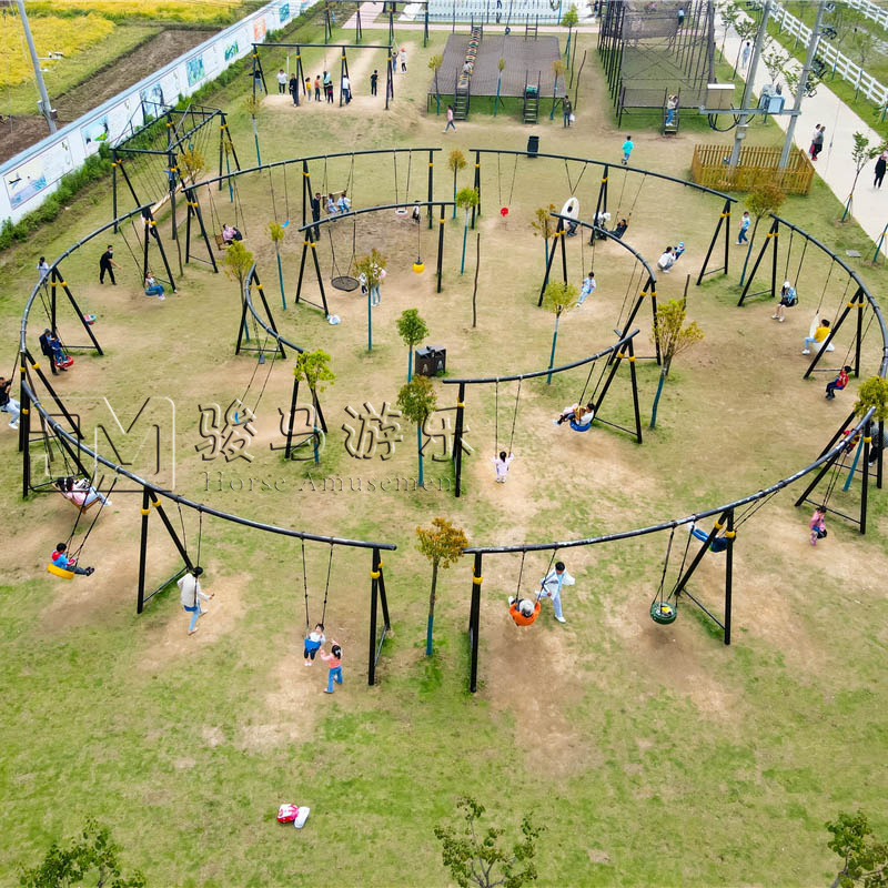 兒童無動力秋千樂園
